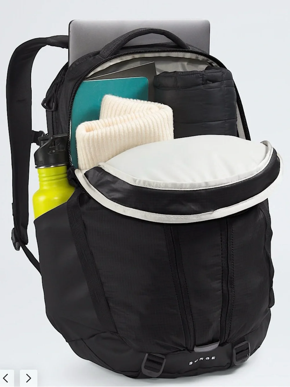 The North Face Black Surge Backpack